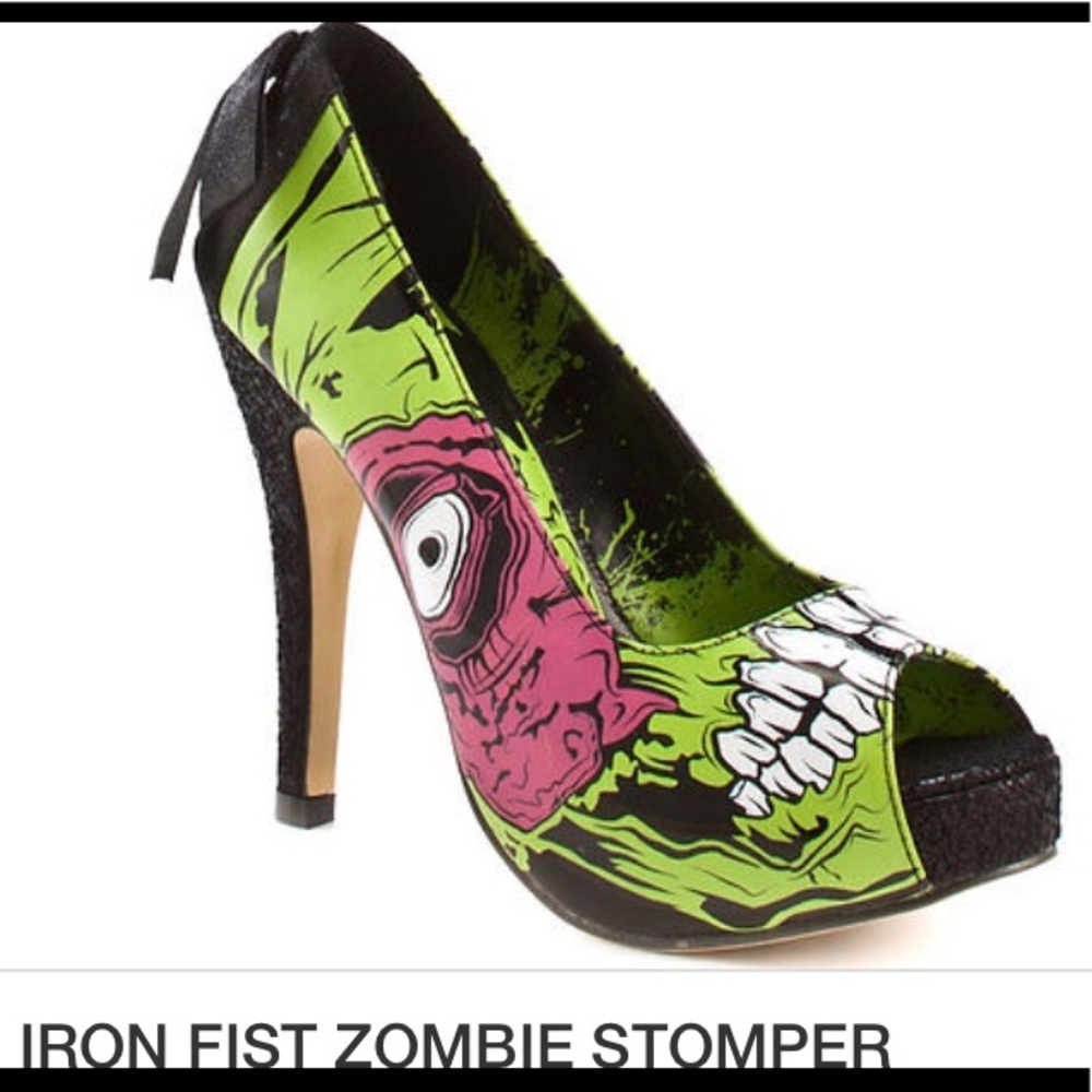 Zombie Stomping heels!!